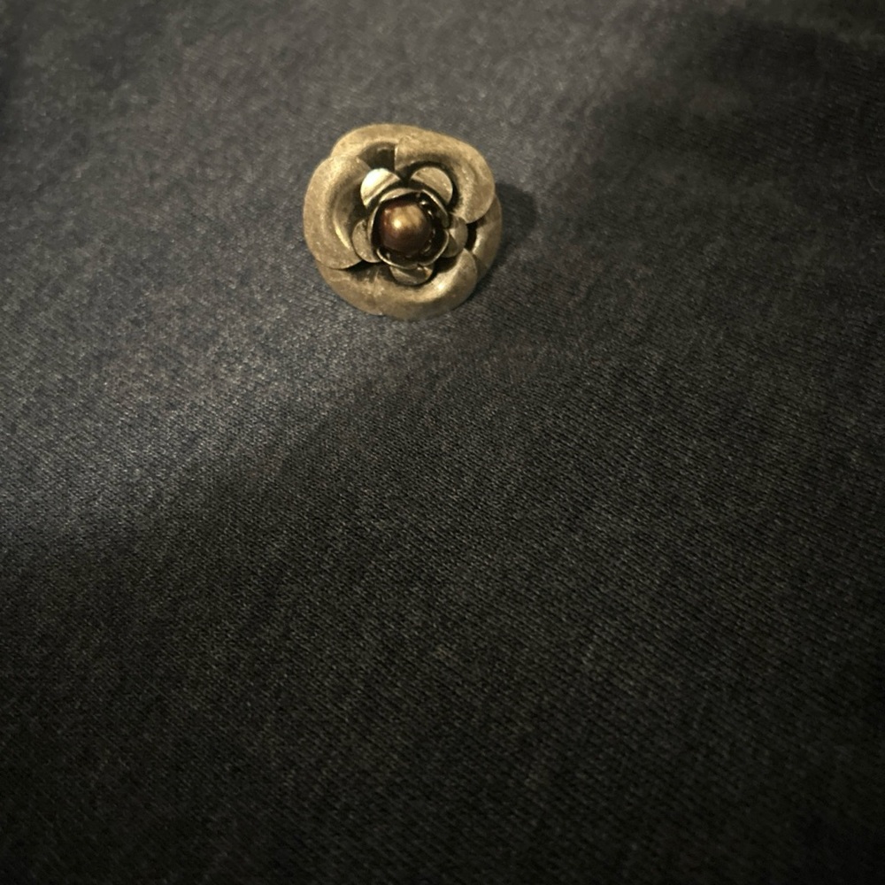 Silver Flower ring